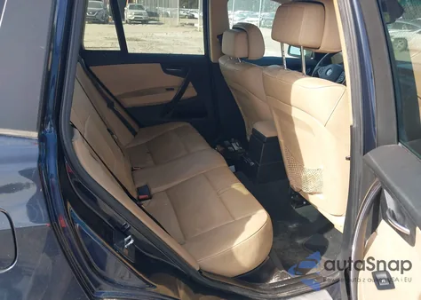 2008 BMW X3 3.0Si from USA, damaged, VIN WBXPC93438WJ06141